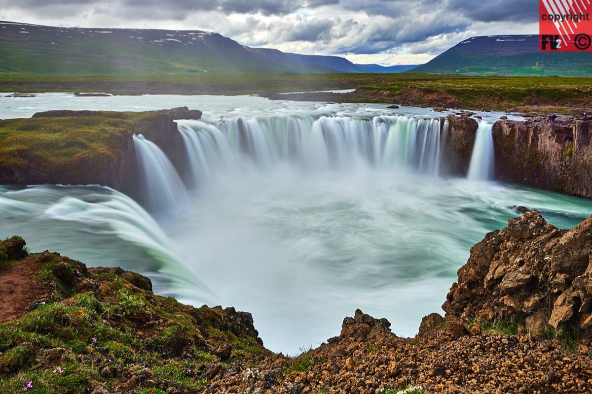 119 Goðafoss waterfall